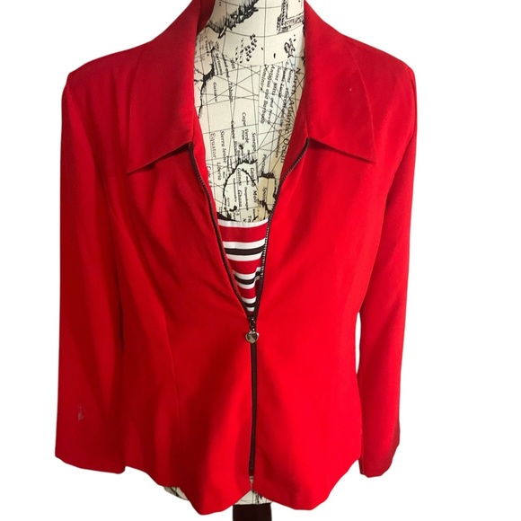 Miss Dorby Womens Red Jacket Tank top Black 5th East Short Pants 12 Set - Picture 4 of 11